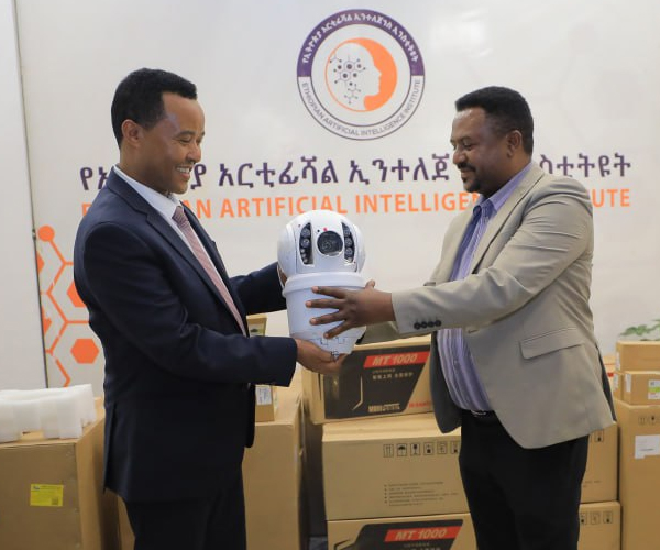 Read more about the article The Ethiopian Artificial Intelligence Institute provided security camera assistance to the Ethiopian Broadcasting Corporation
